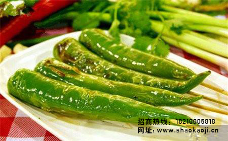 烤青椒