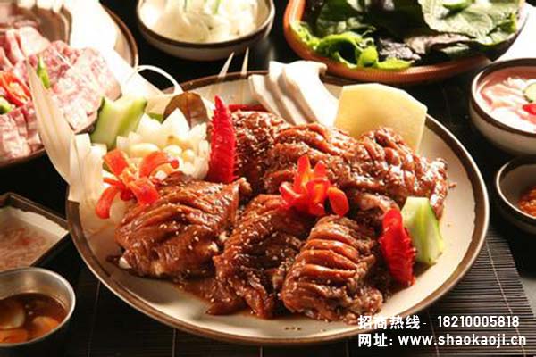 韩国烧烤 煎牛肉