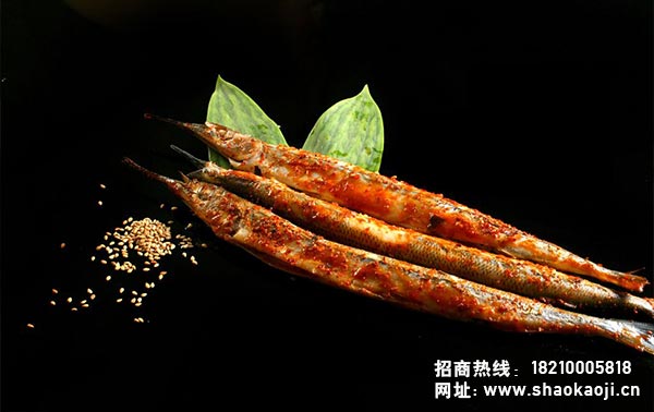 韩国烧烤 烤棒鱼