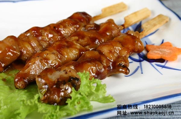韩国烧烤 煎鸡翅