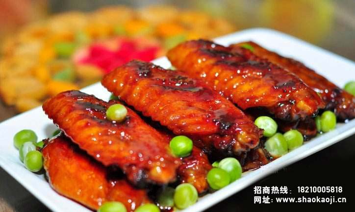 韩国烧烤 煎鸡翅