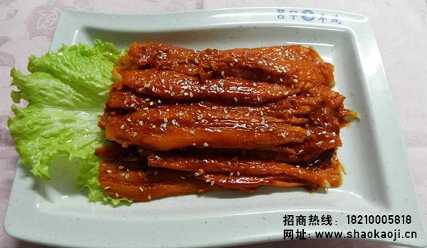 韩国烧烤 煎沙参