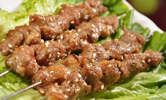 串烤鸡胗