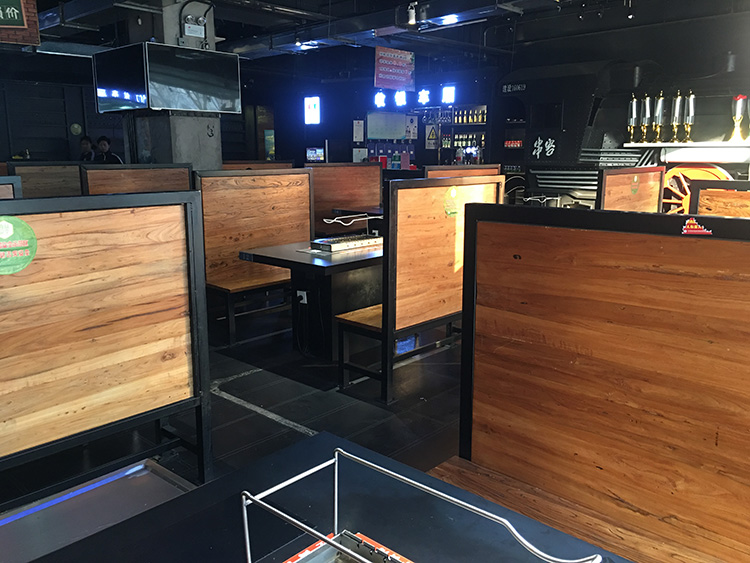 串客烧烤车间店面图