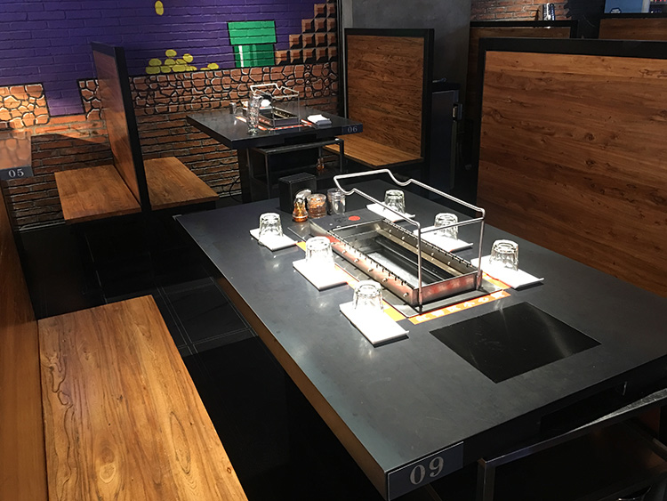 串客烧烤车间店面图