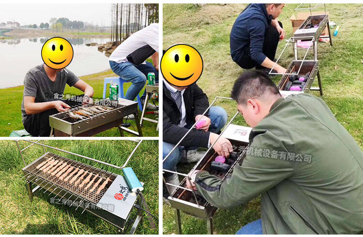 自动旋转烧烤炉木炭家用电动烧烤炉自动翻转户外烧烤炉全套工具