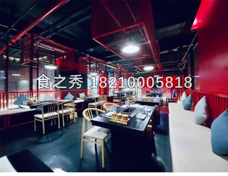 陕西西安市井烤庐,使用食之秀最新款触屏自动电烤炉,特色自助烧烤加盟,无烟烧烤加盟。