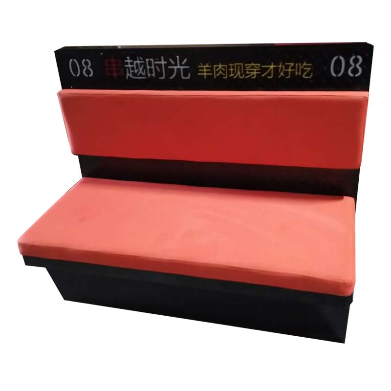 串越时光创意软包卡座 串越时光烧烤店专用卡座 烧烤桌椅定做加工