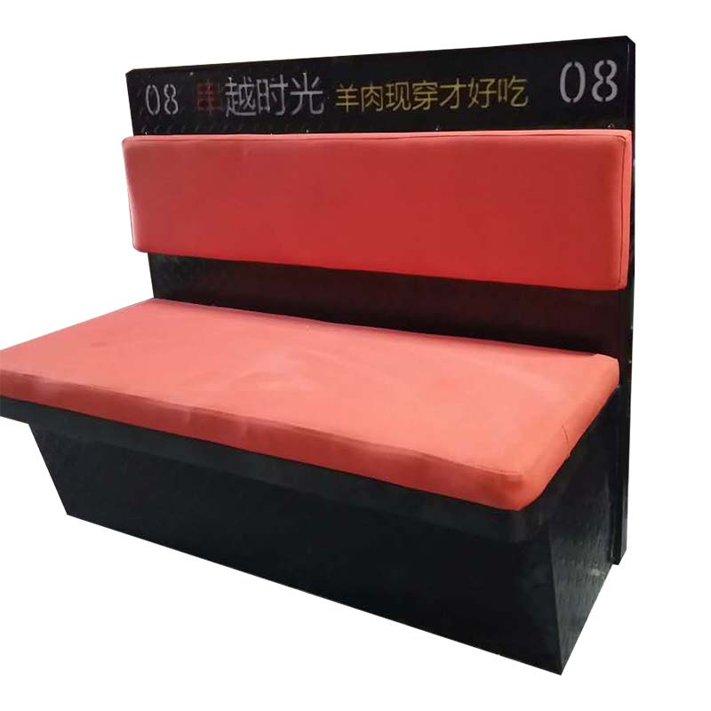 串越时光创意软包卡座 串越时光烧烤店专用卡座 烧烤桌椅定做加工