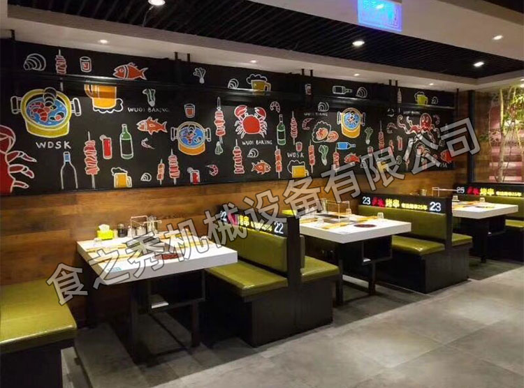 食之秀自动烧烤设备厂提供烧烤店用自动烧烤机、桌椅餐具等整店设备供应 食之秀自动烧烤设备厂提供烧烤店用自动烧烤机、桌椅餐具等整店设备供应