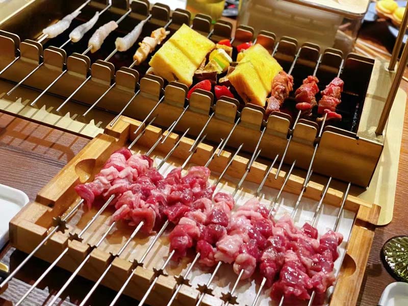 电烤串炉子,自动烧烤炉,无烟电烤炉,无烟烧烤烤炉,很久以前电烤炉